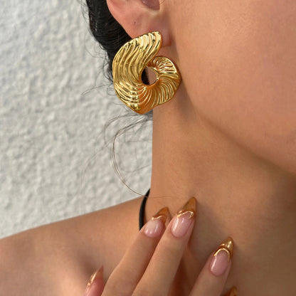 Spiral Gold Leaf